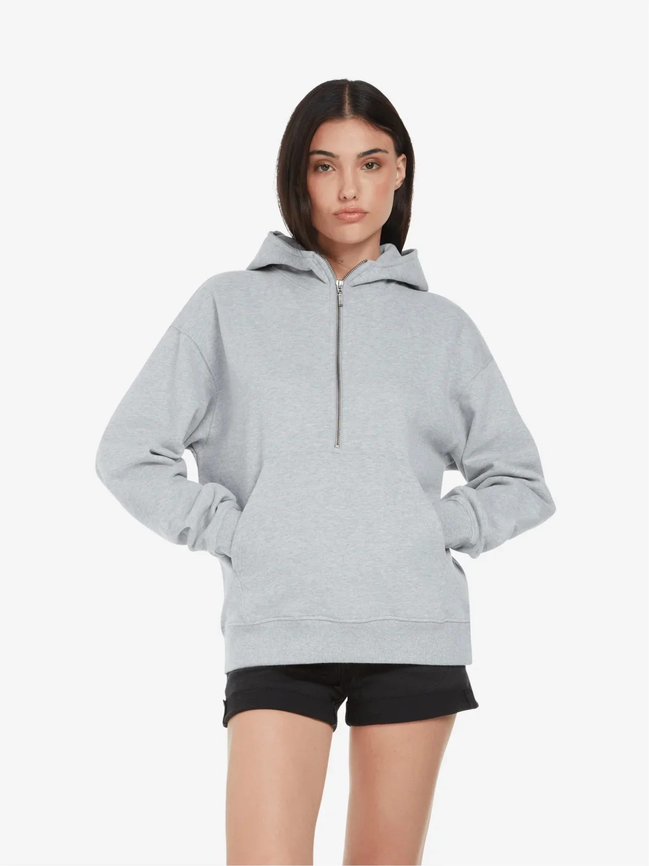 EarthPositive EP314 Women's Half-Zip Hoodie