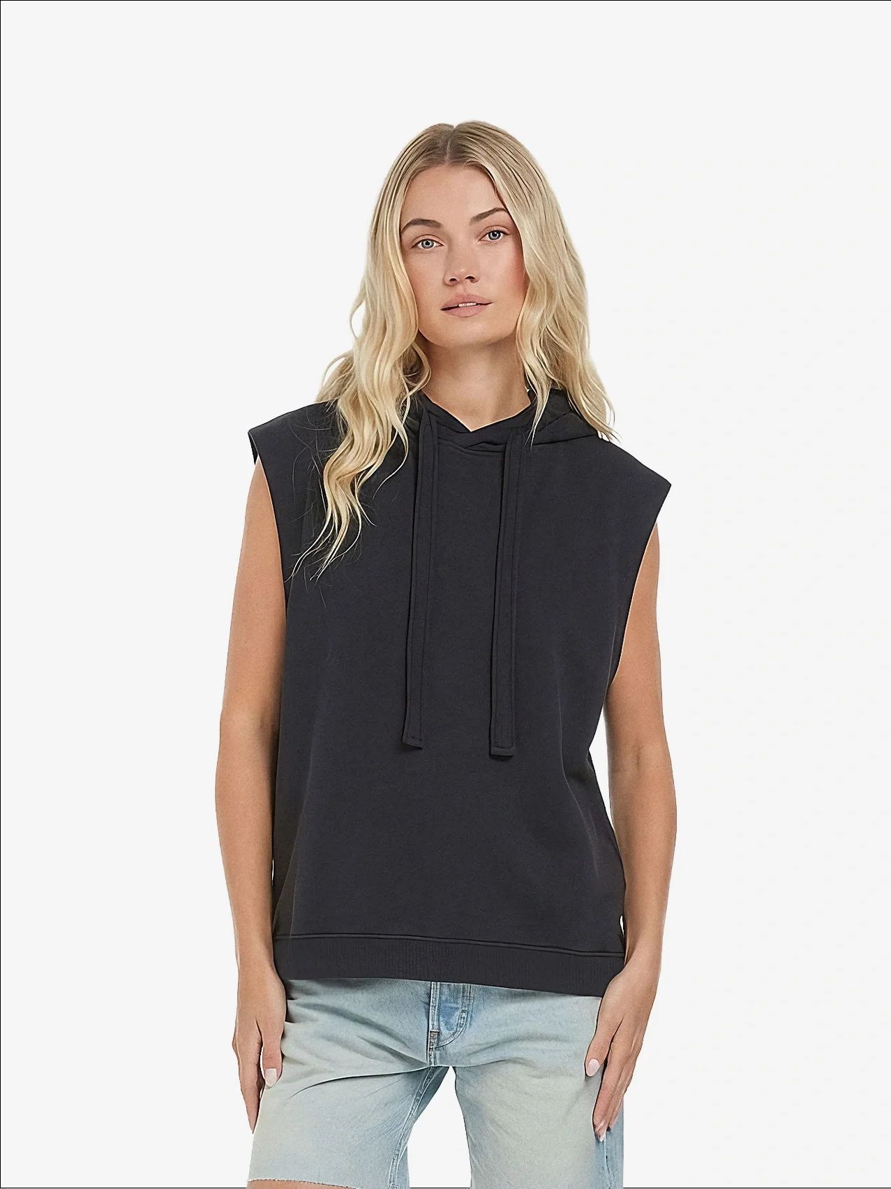 EarthPositive EP316 Women's Sleeveless Hoodie Bio