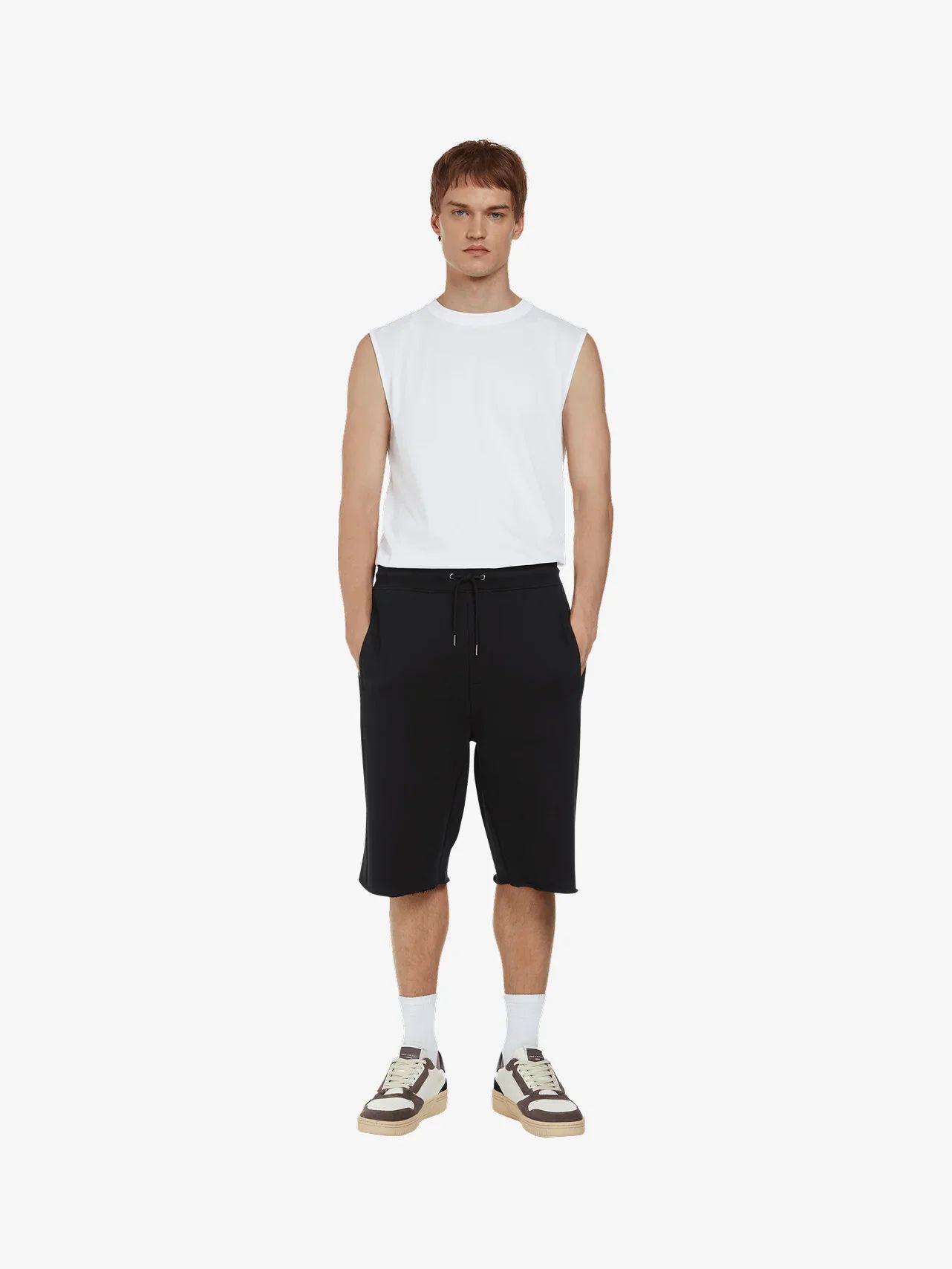 EarthPositive EP344 Vegane Bio Unisex Raw Hem Sweat Shorts