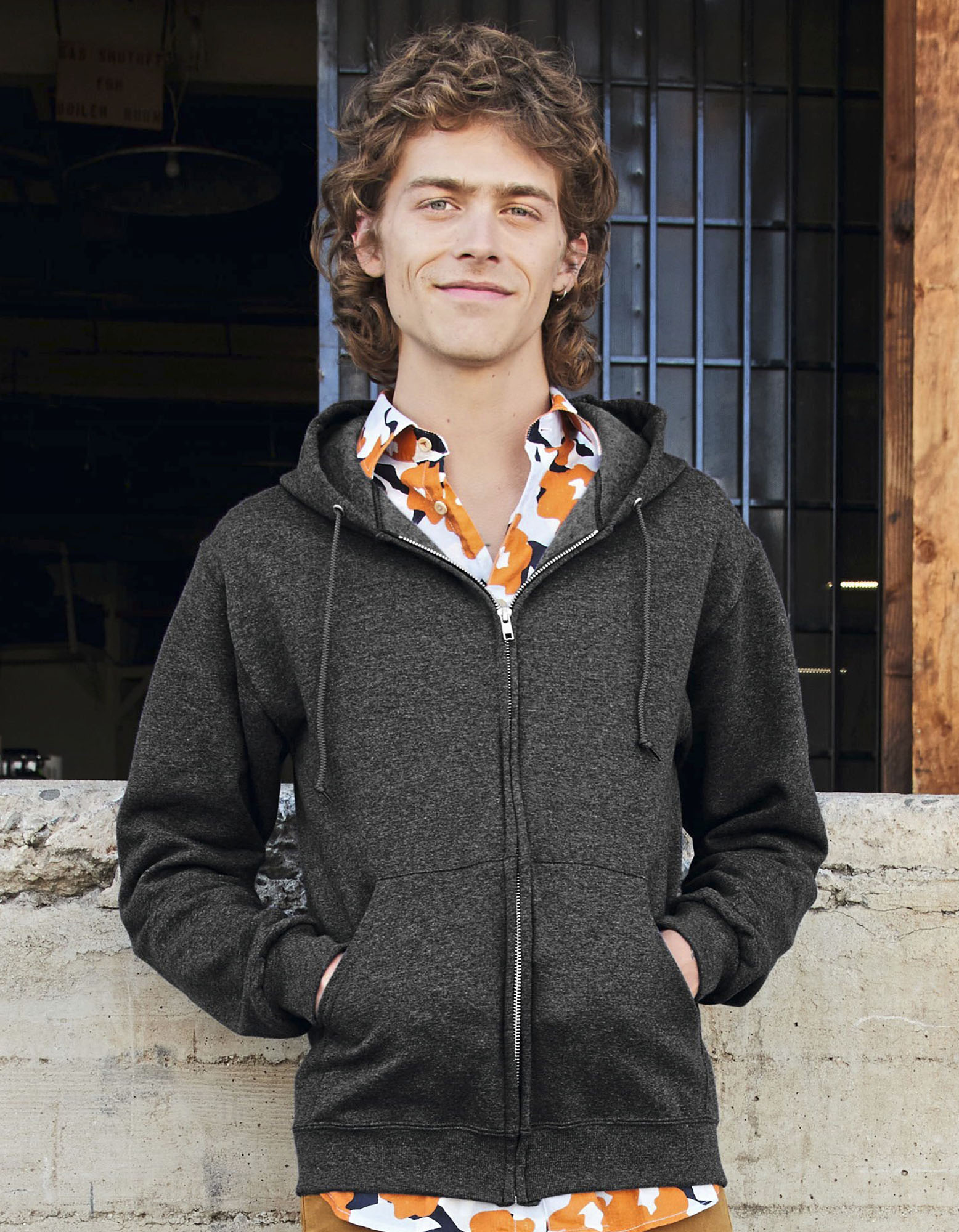 Jerzees 0S993M0 NuBlend Full-Zip Hooded Sweatshirt JZ993M