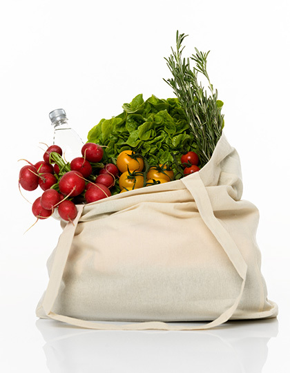 XT XT95 Baumwolltasche mit Bodenfalte in vielen Farben