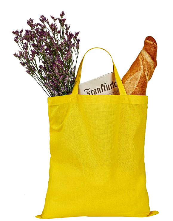 XT XT902 Baumwolltasche mit kurzen Henkeln in vielen Farben