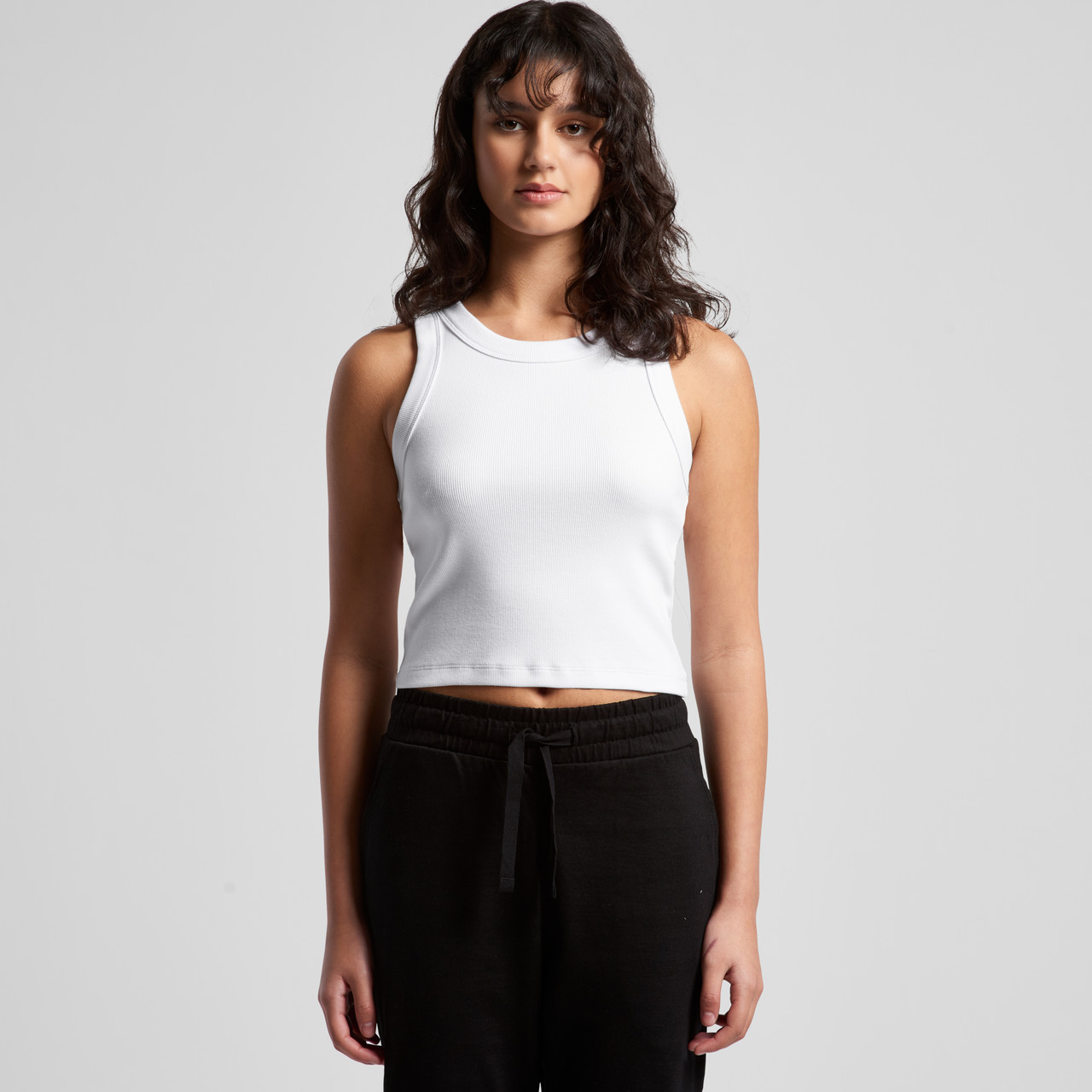 AS Colour 4064G Wo's Organic Rib Crop Tank | 4064G