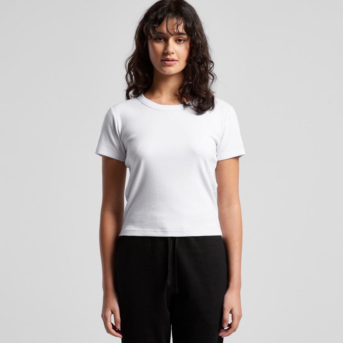 AS Colour 4074 Wo's Organic Rib Baby Tee | 4074