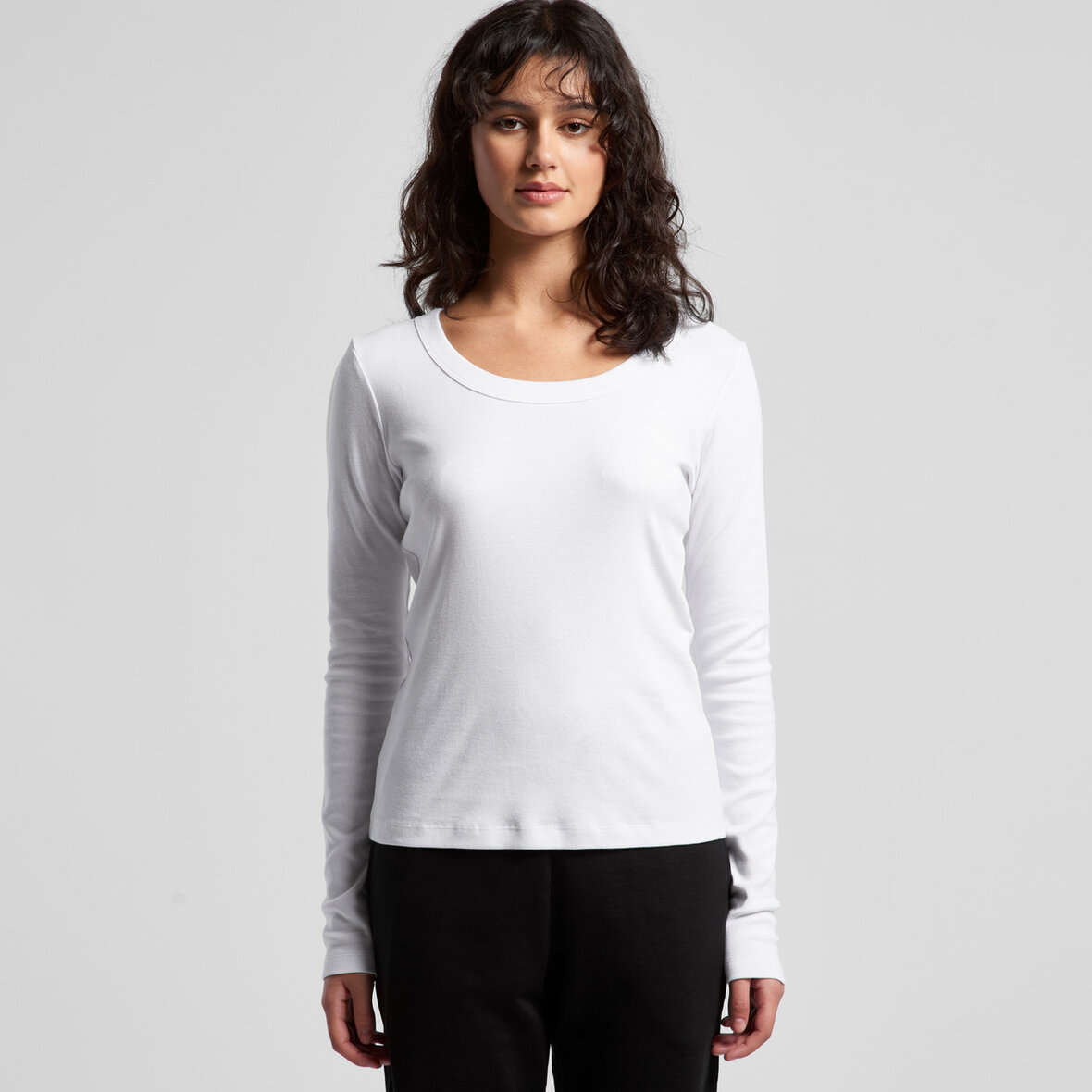 AS Colour 4075 Wo's Organic Baby Rib L/S Tee | 4075
