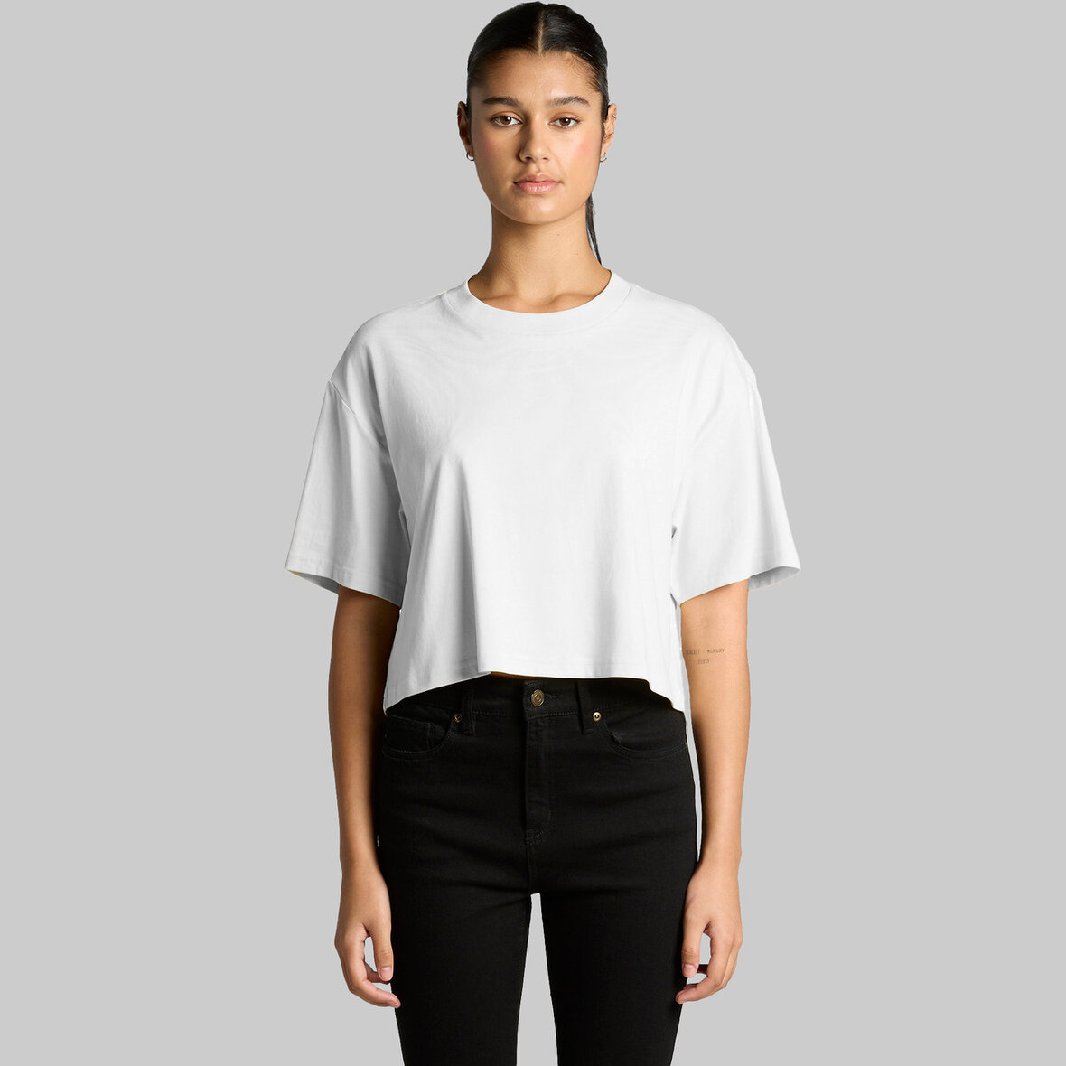 AS Colour 4093 Wo's Martina Crop Tee | 4093