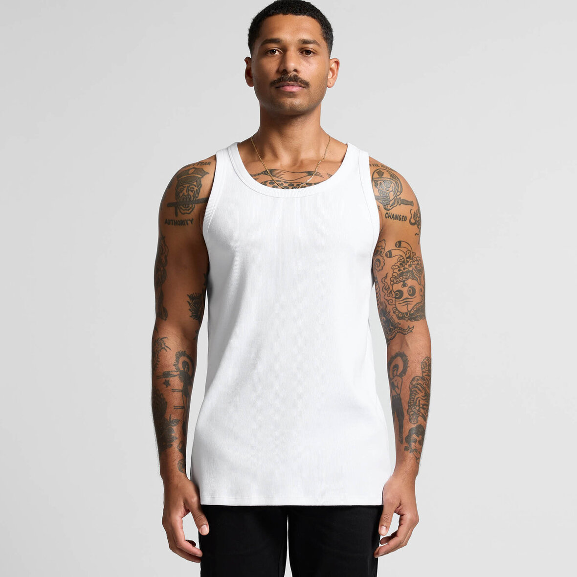 AS Colour 5063G Organic Rib Singlet | 5063G