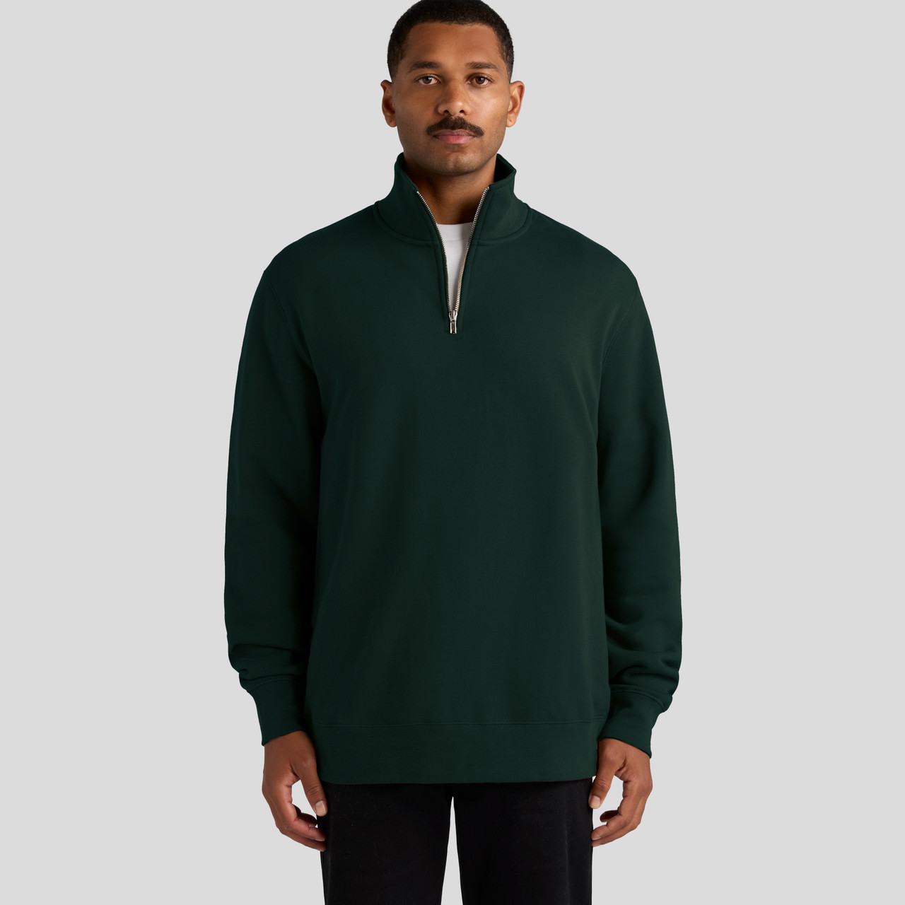 AS Colour 5125 Stencil Half Zip Crew | 5125