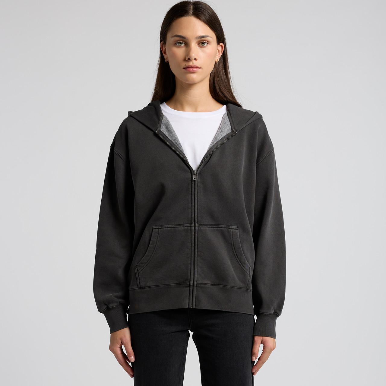 AS Colour 4170 Wo's Relax Faded Zip Hood | 4170