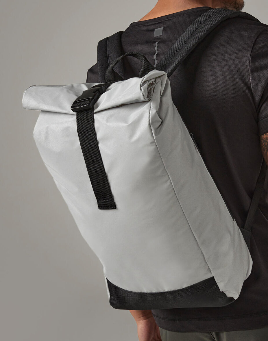 Bagbase BG138 Reflective Roll-Top Backpack