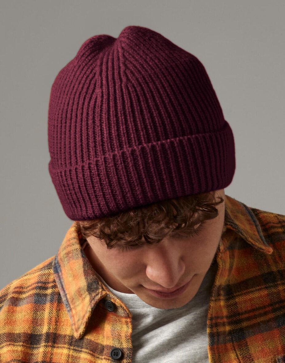 Beechfield B380 Engineered Knit Ribbed Beanie