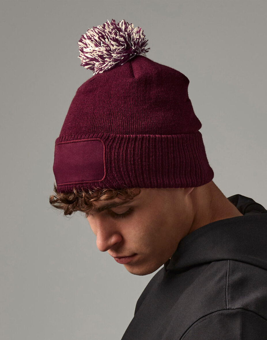 Beechfield B443 Snowstar® Patch Beanie