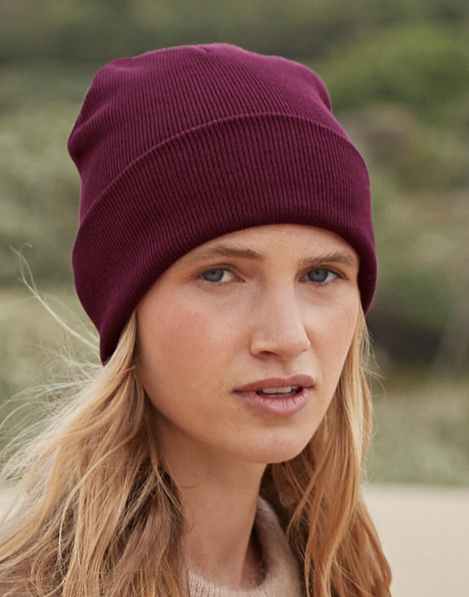 Beechfield B45N Organic Cotton Original Cuffed Beanie