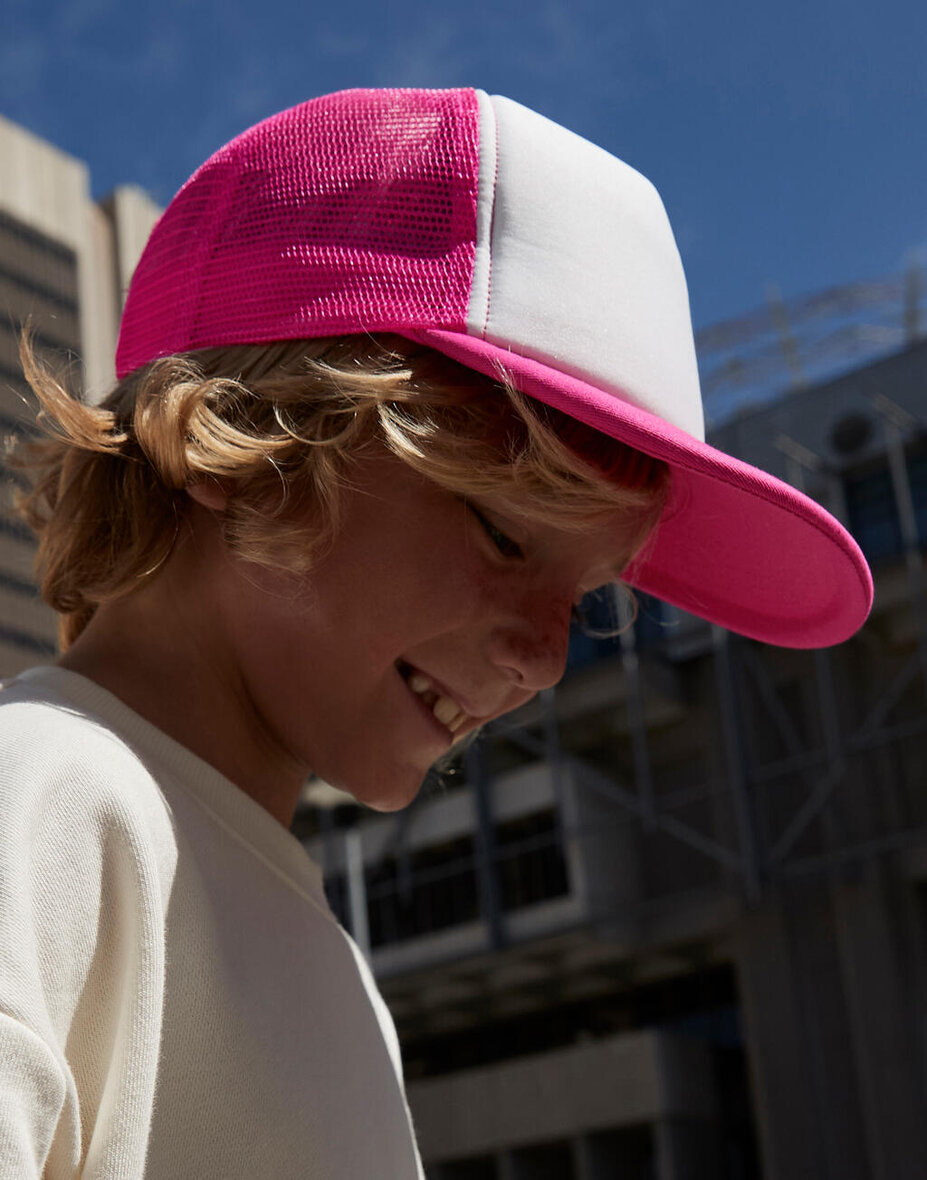 Beechfield B645b Junior Vintage Snapback Trucker