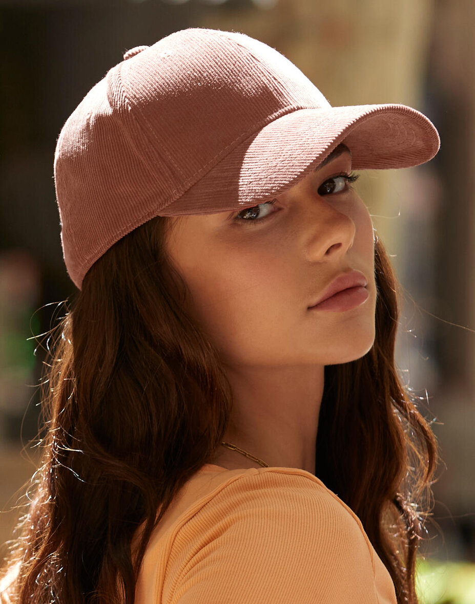 Beechfield B680 EarthAware® Organic Cord Baseball Cap