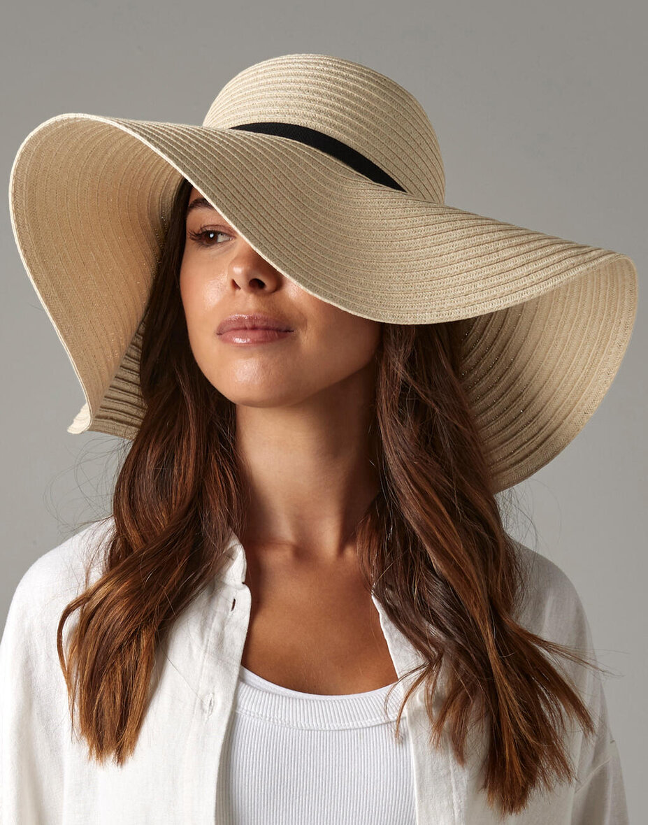 Beechfield B740 Marbella Wide-Brimmed Sun Hat