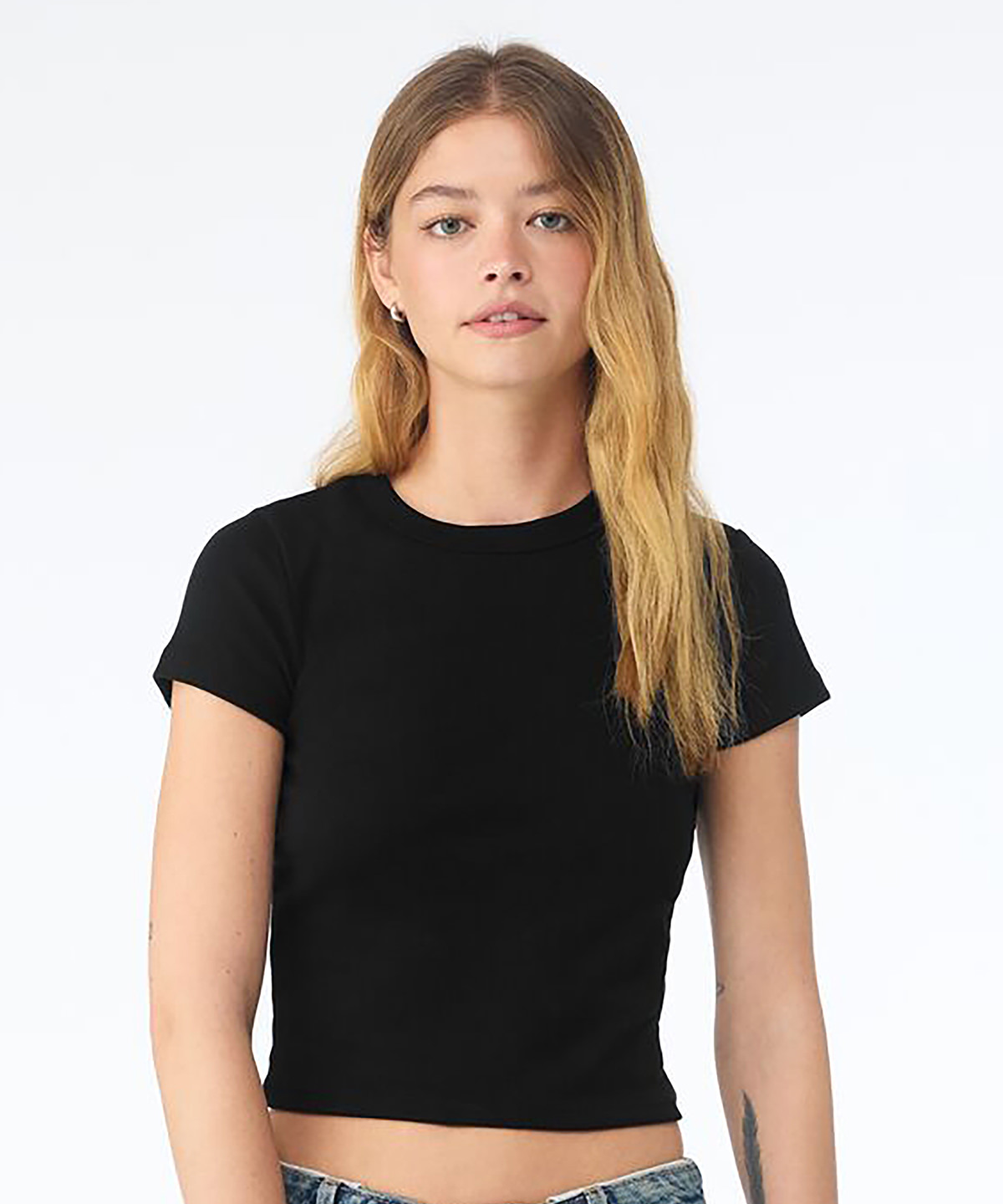 Bella+Canvas 1010 Women´s Micro Rib Baby Tee