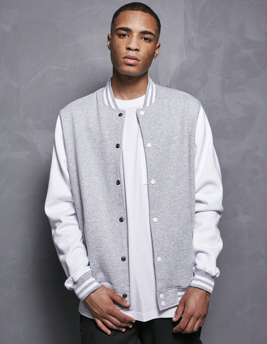 Build Your Brand Basic BYBB004 Basic College Jacket