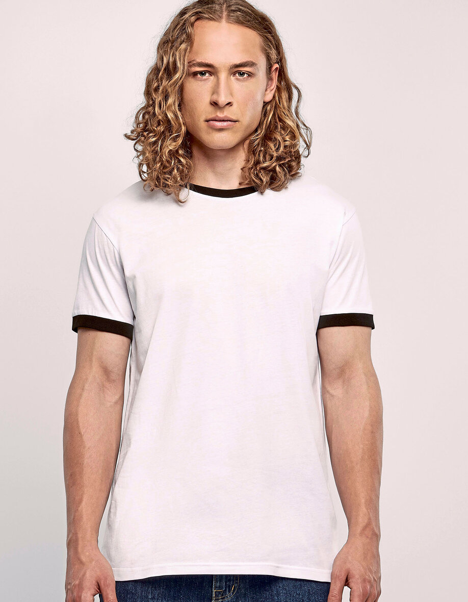 Build Your Brand Basic BYBB022 Men´s Ringer Tee