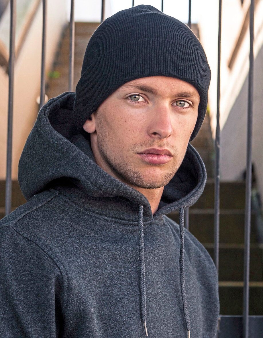 Build Your Brand BY001 Heavy Knit Beanie
