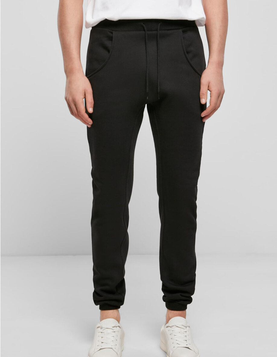 Build Your Brand BY013 Heavy Deep Crotch Sweatpants