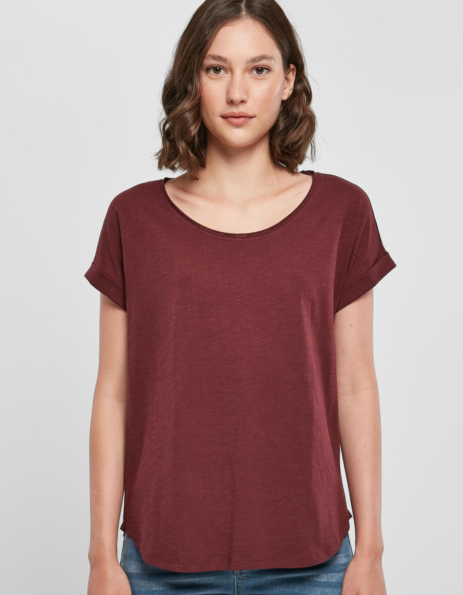 Build Your Brand BY036 Ladies´ Long Slub Tee