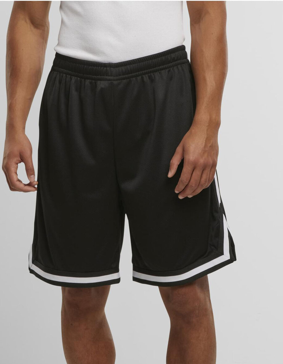 Build Your Brand BY047 Two-tone Mesh Shorts