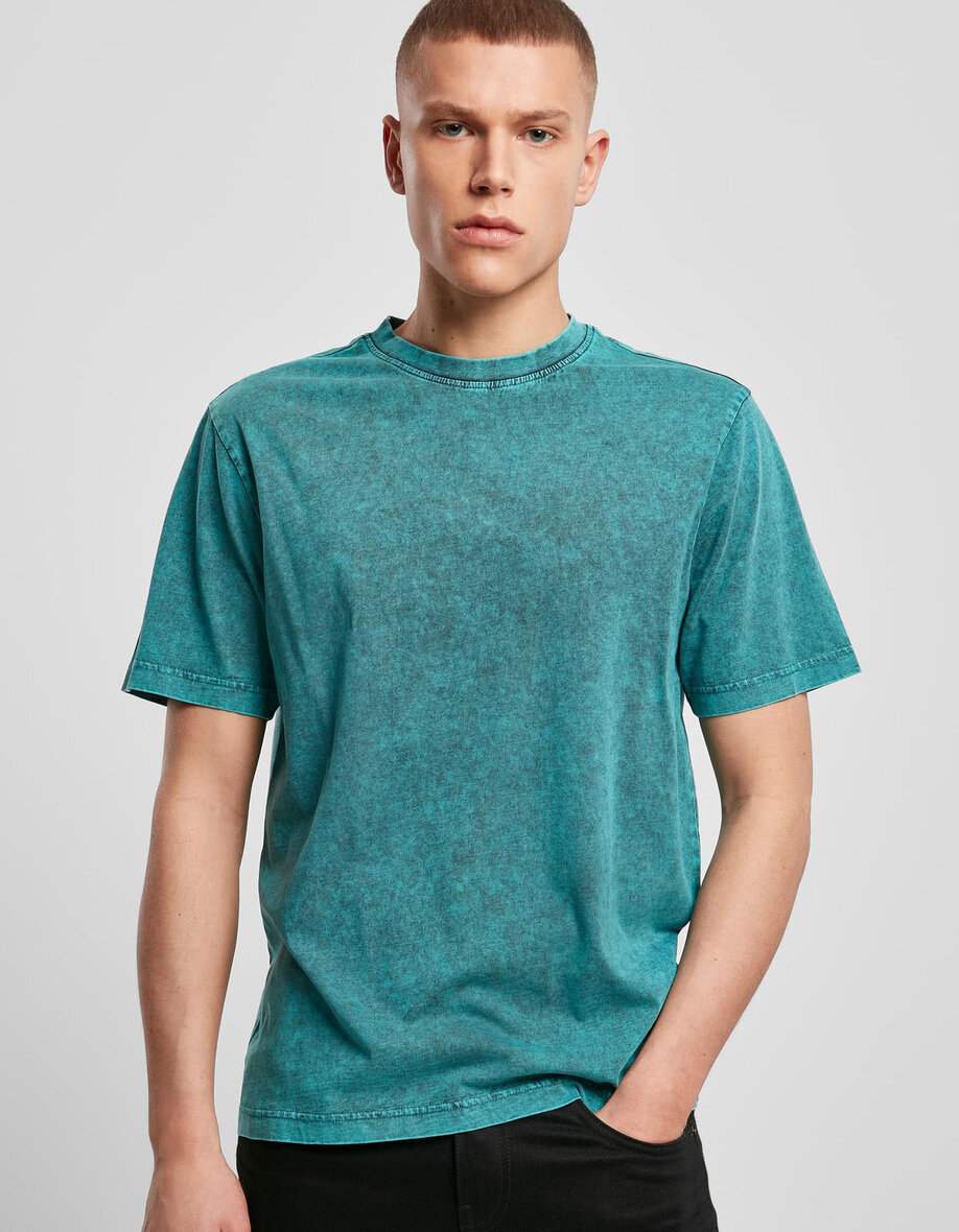 Build Your Brand BY070 Acid Washed Tee