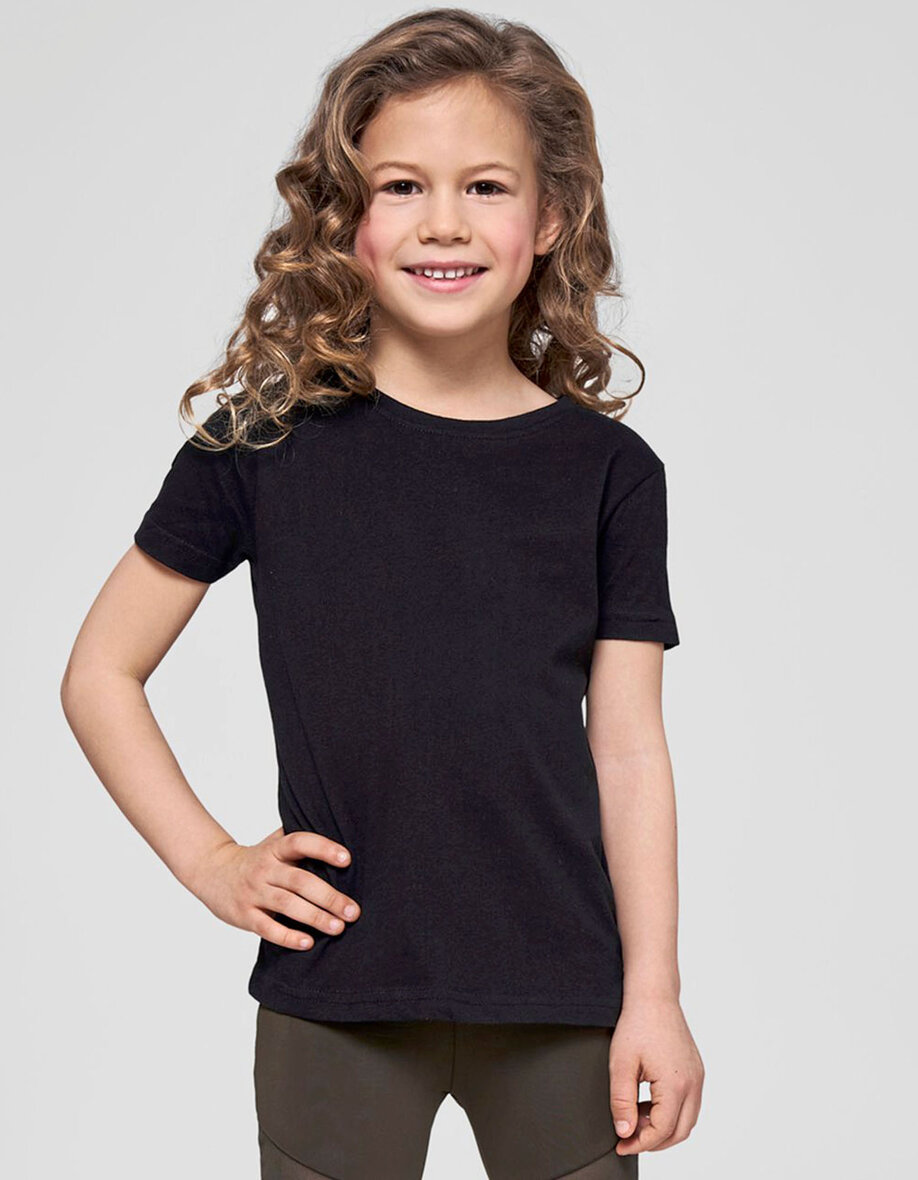 Build Your Brand BY115 Girls Short Sleeve Tee