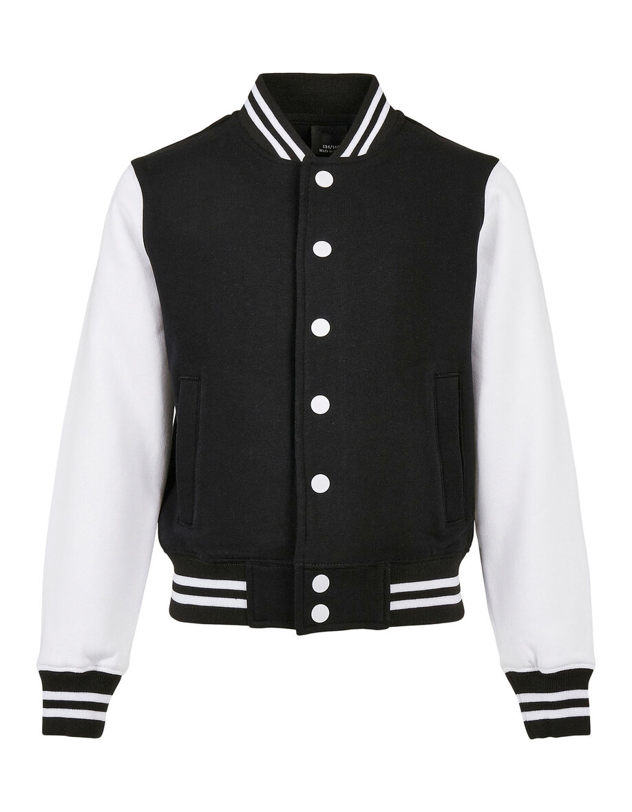 Build Your Brand BY187 Kids´ Organic Sweat College Jacket