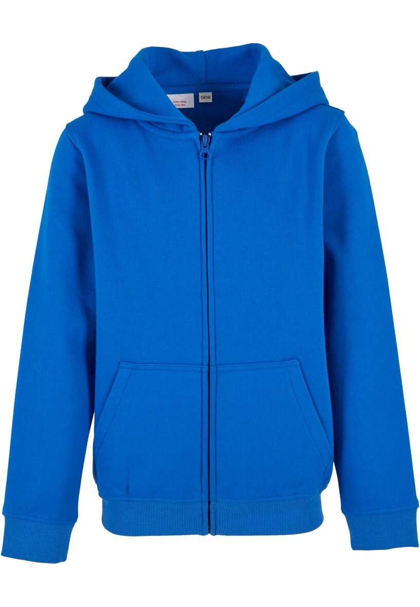 Build Your Brand BY188 Kids´ Organic Basic Zip Hoody