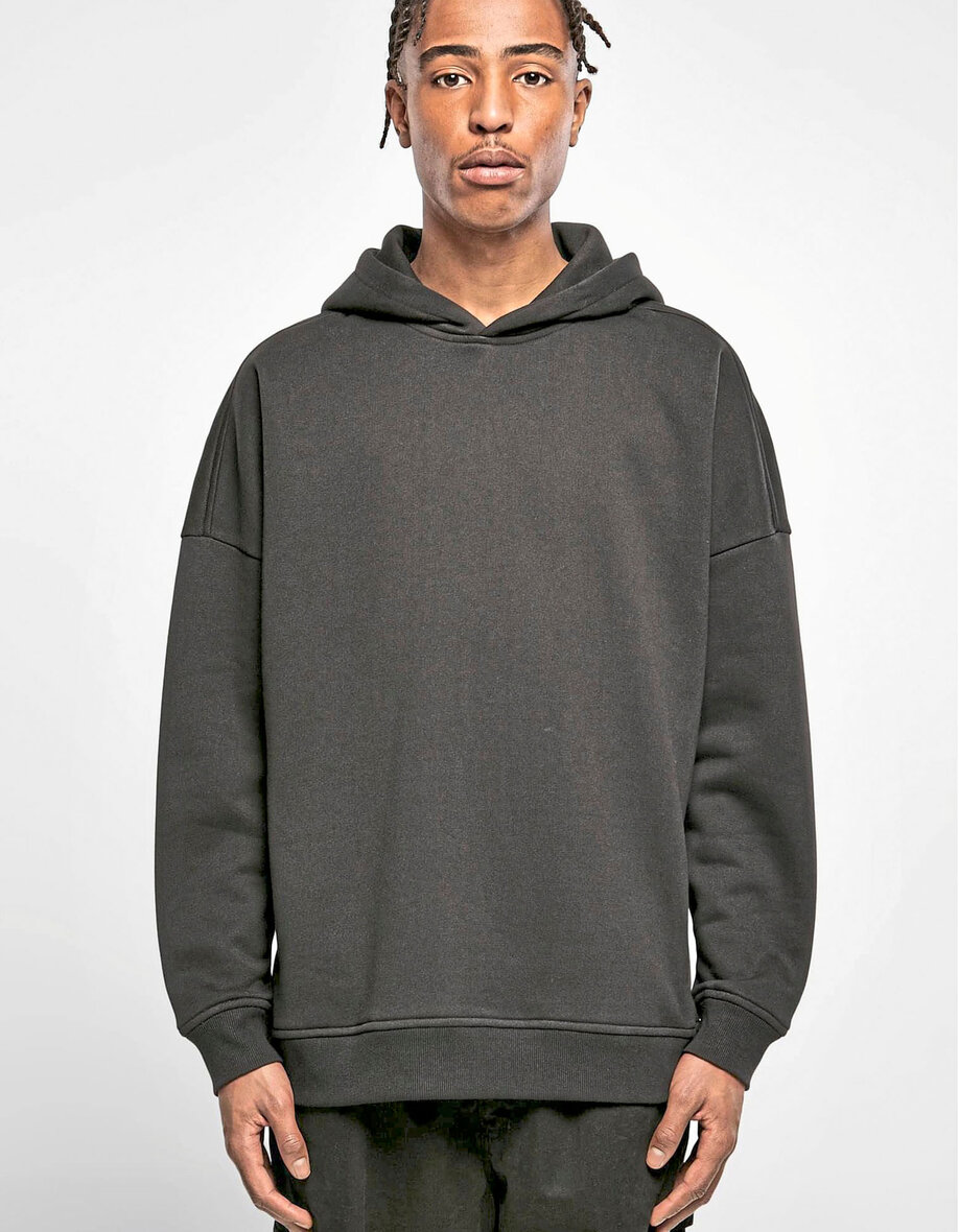 Build Your Brand BY199 Oversized Cut On Sleeve Hoody