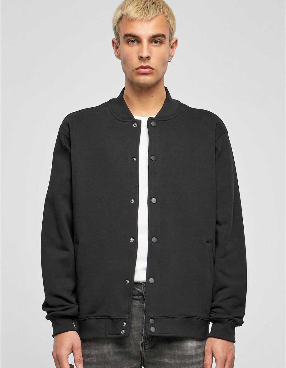 Build Your Brand BY242 Men´s Heavy Tonal College Jacket