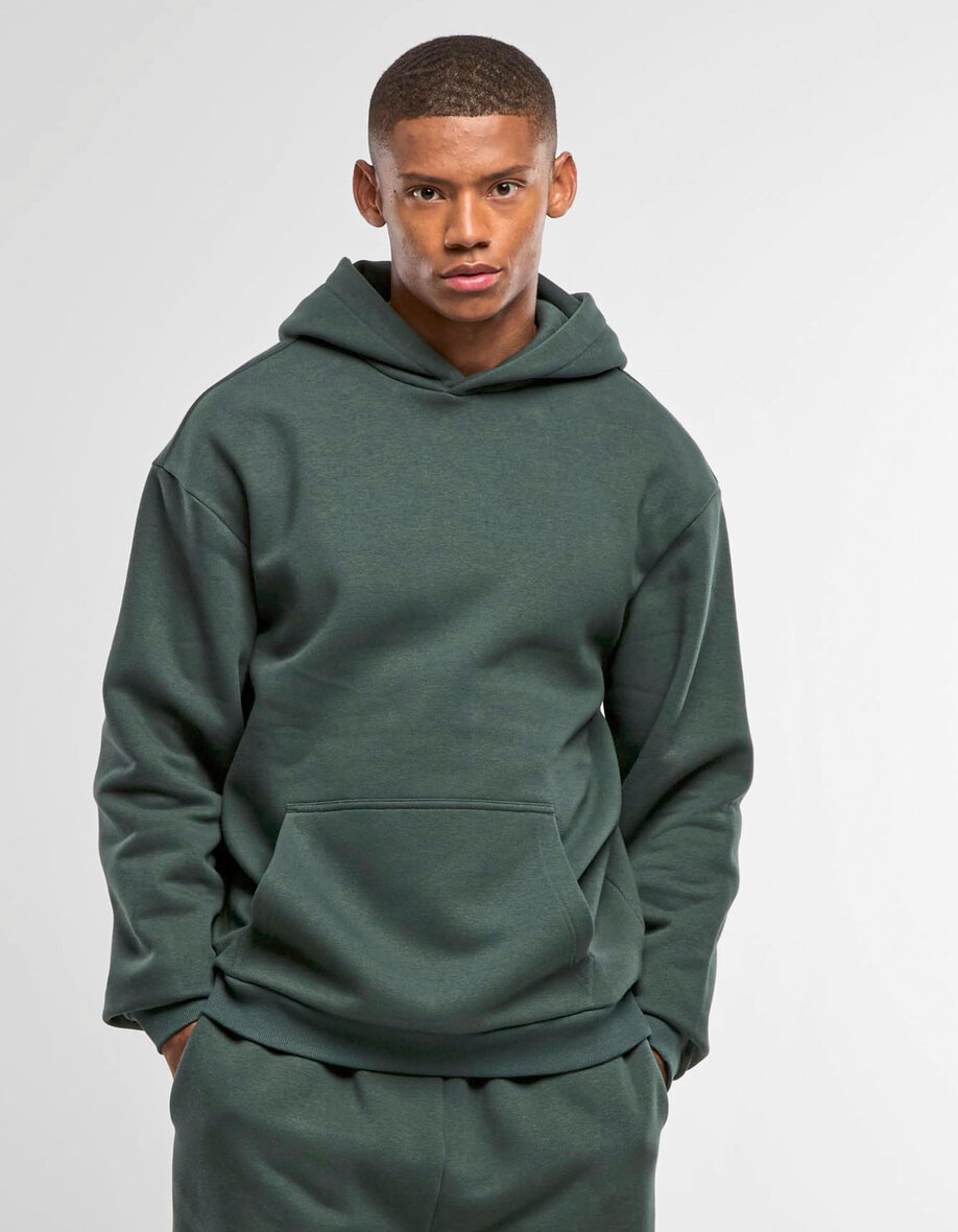 Build Your Brand BY284 Fluffy Hoody