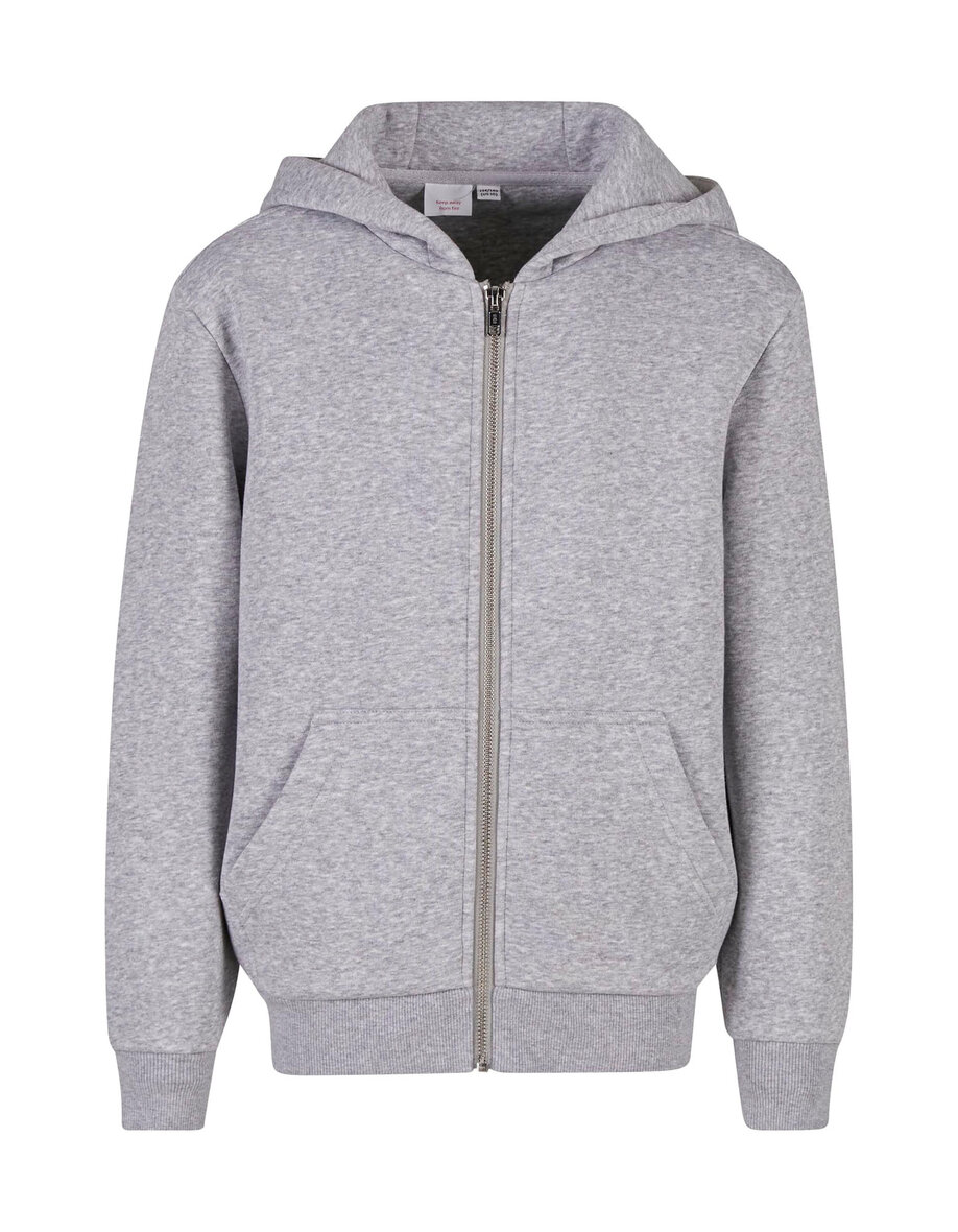 Build Your Brand BY316 Kids Fluffy Zip Hoody