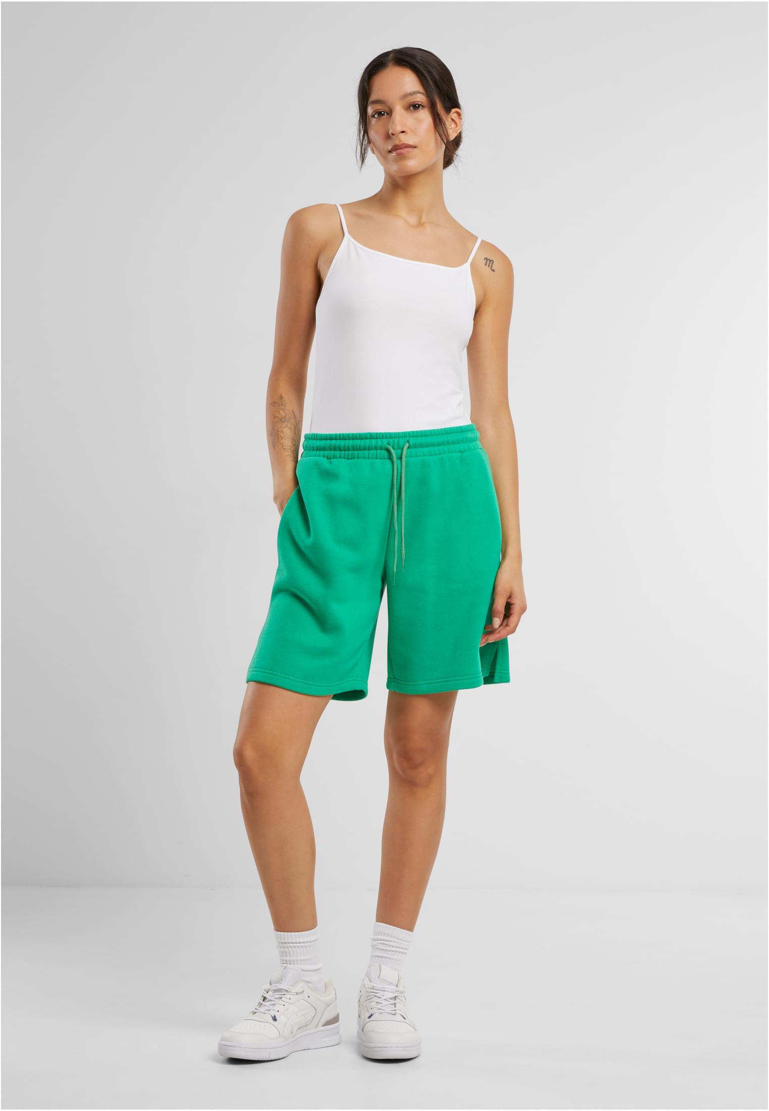 Build Your Brand Basic BYBB032 Ladies Basic Sweatshorts  lassen