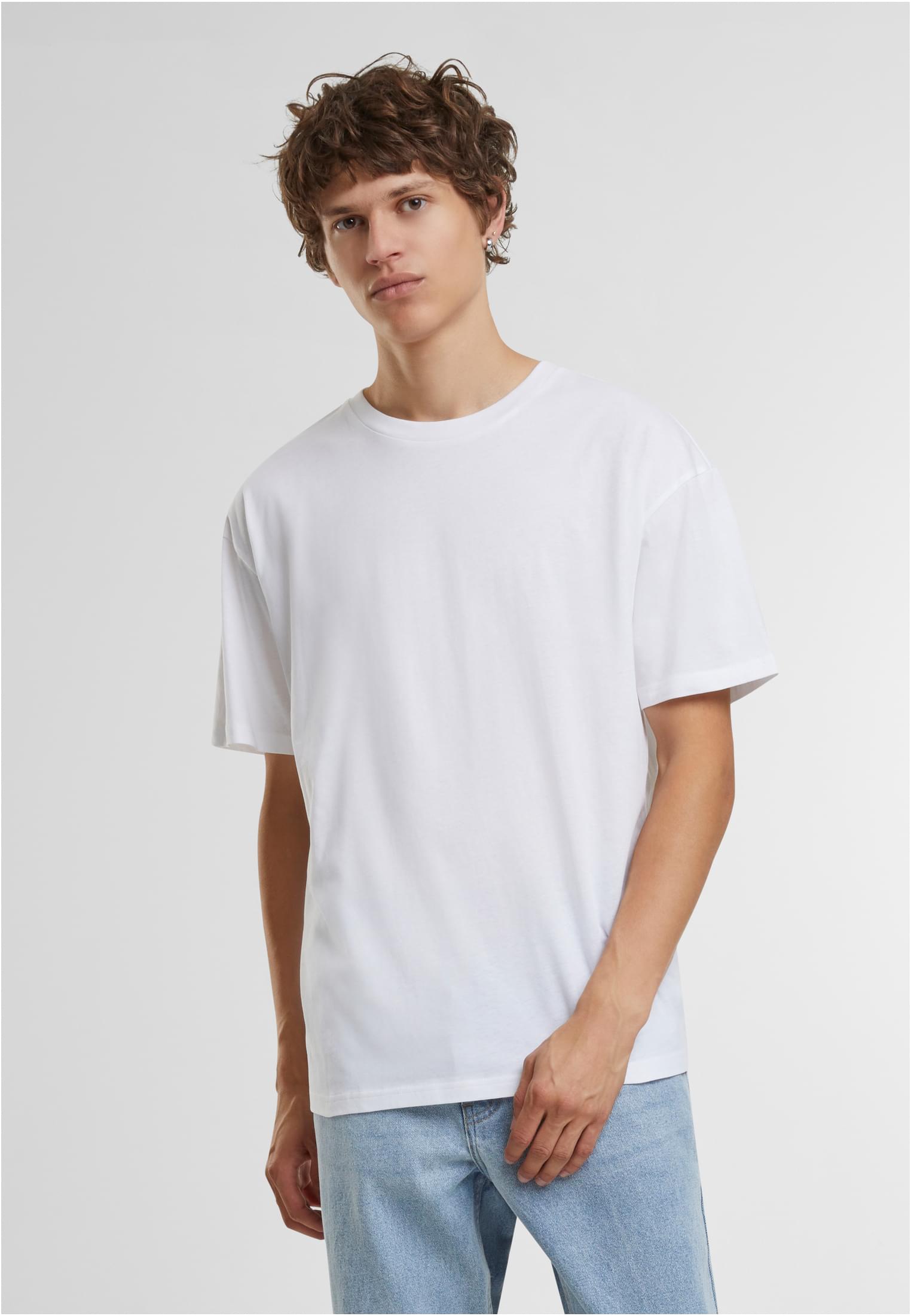 Build Your Brand Basic BYBB035 Light Basic Loose Tee  lassen