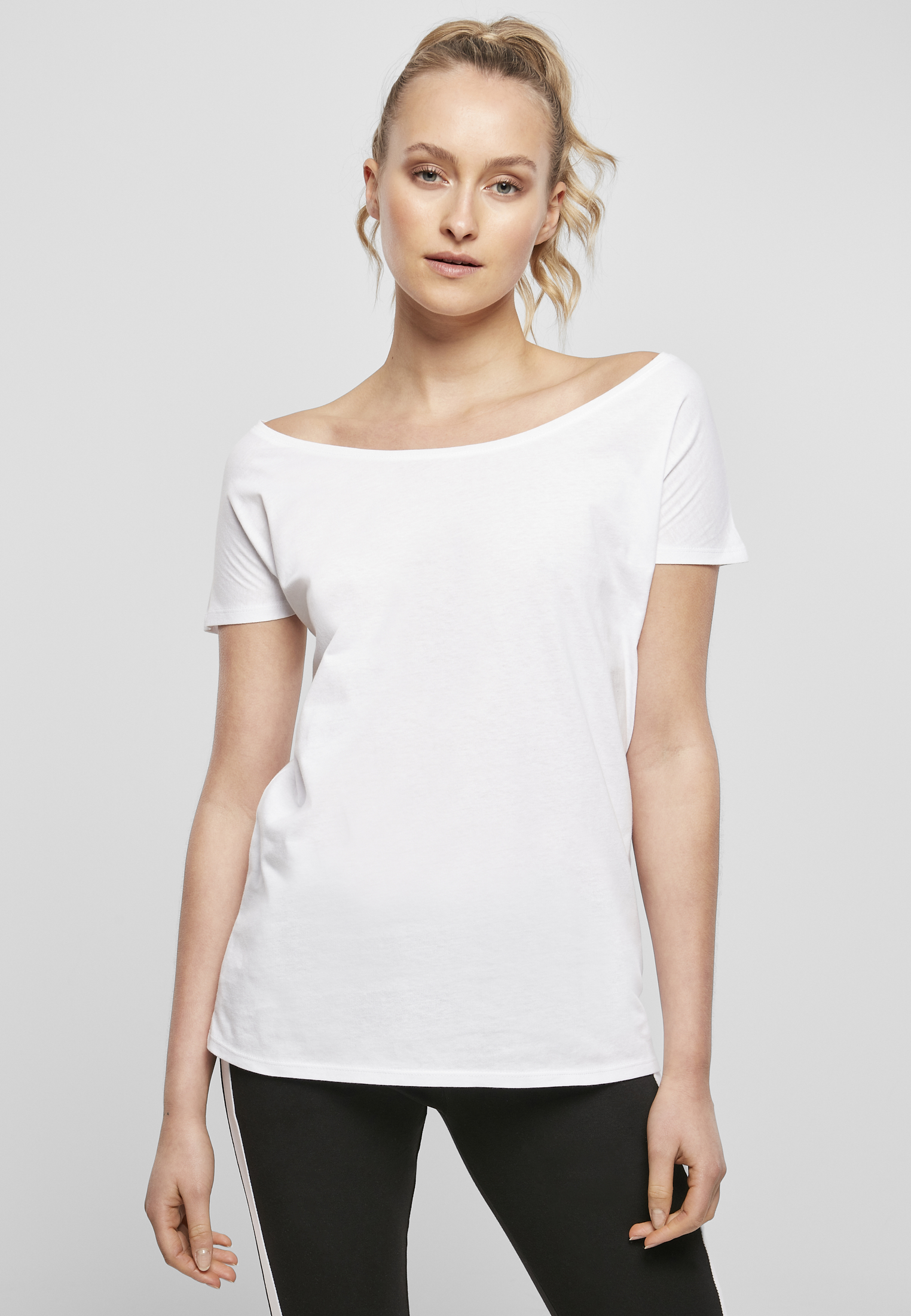 Build Your Brand BY039 Ladies´ Wideneck Tee