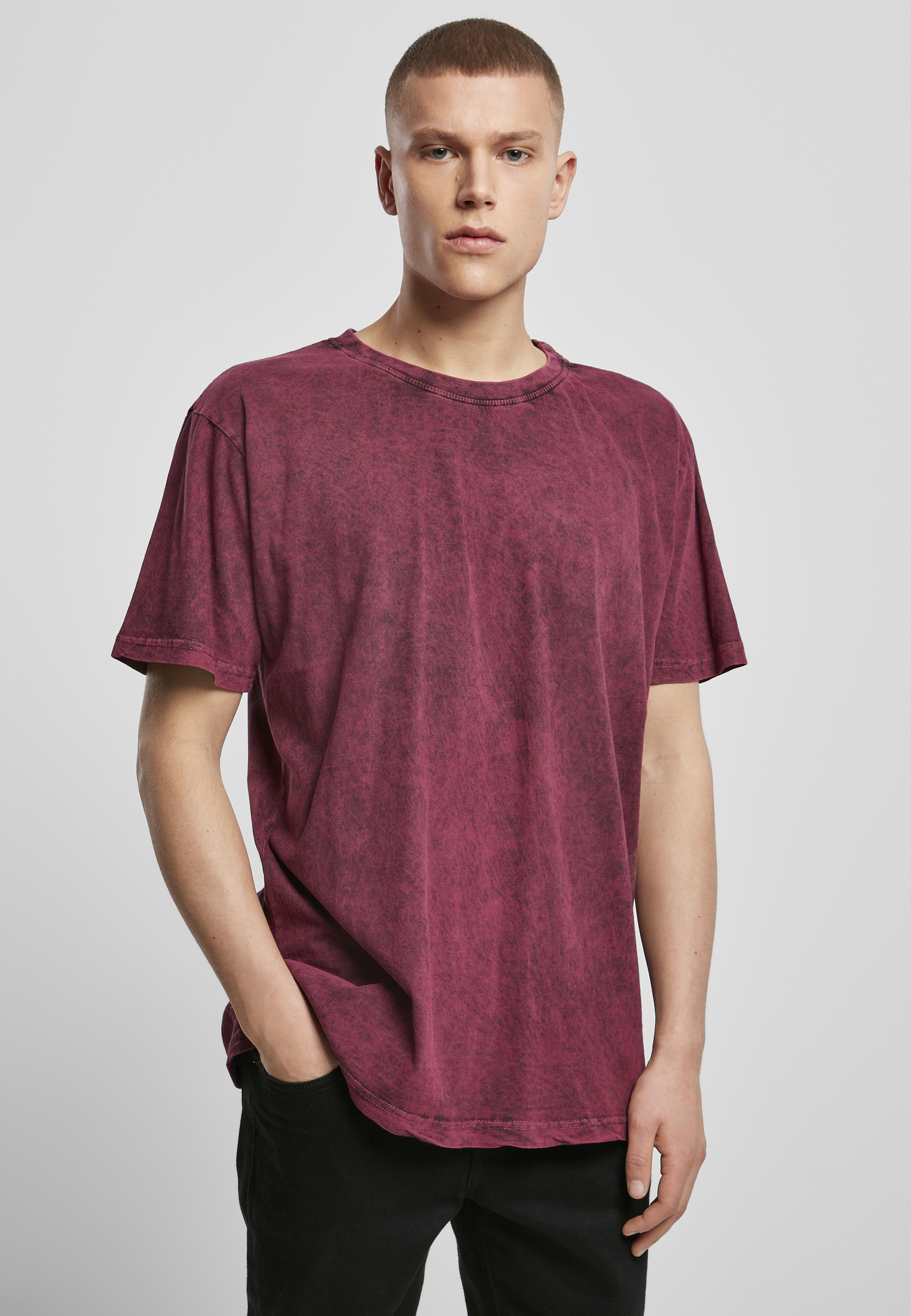 Build Your Brand BY070 Acid Washed Tee