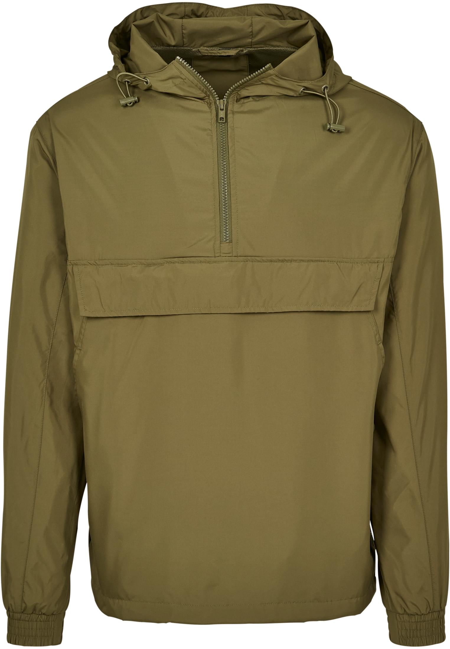 Build Your Brand BY096 Basic Pull Over Jacket Windbreaker