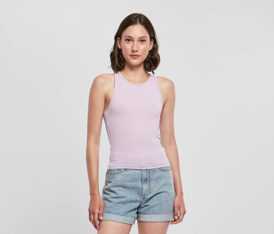 Build Your Brand BY208 Ladies Racer Back Top