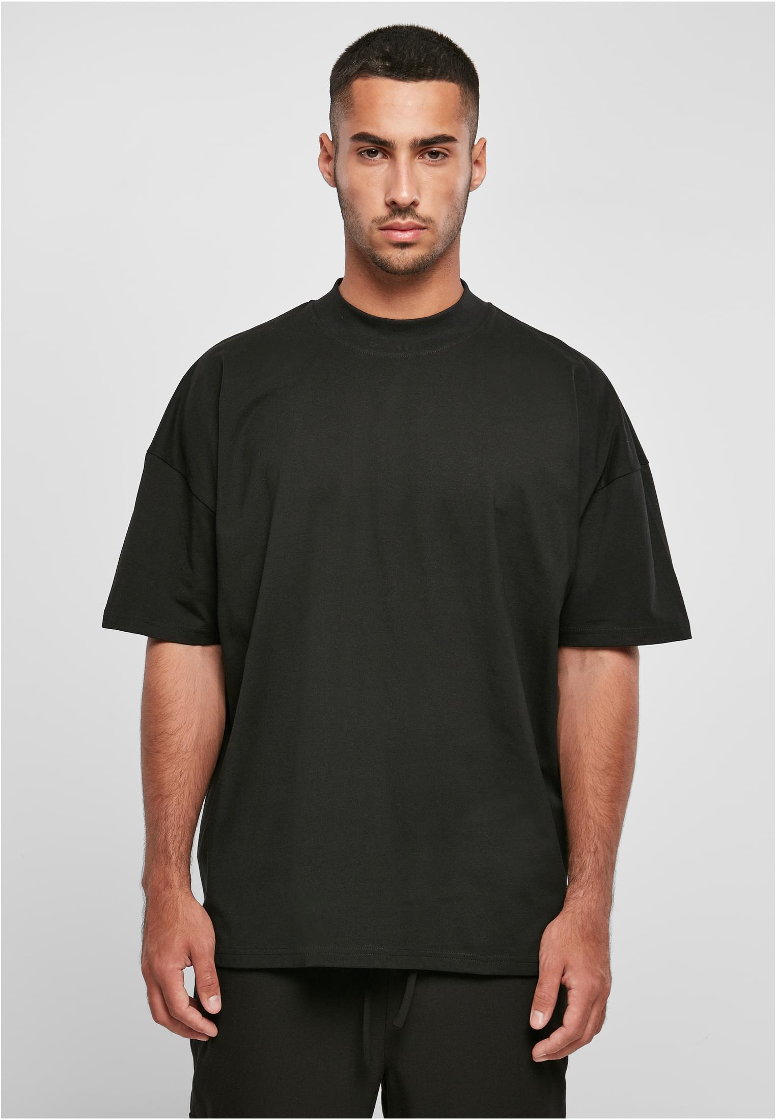 Build Your Brand BY230 Men´s Oversized Mock Neck Tee
