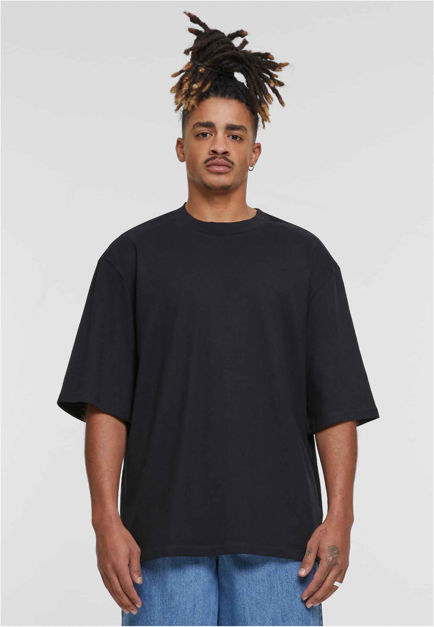 Build Your Brand BY256 Oversized Sleeve Tee