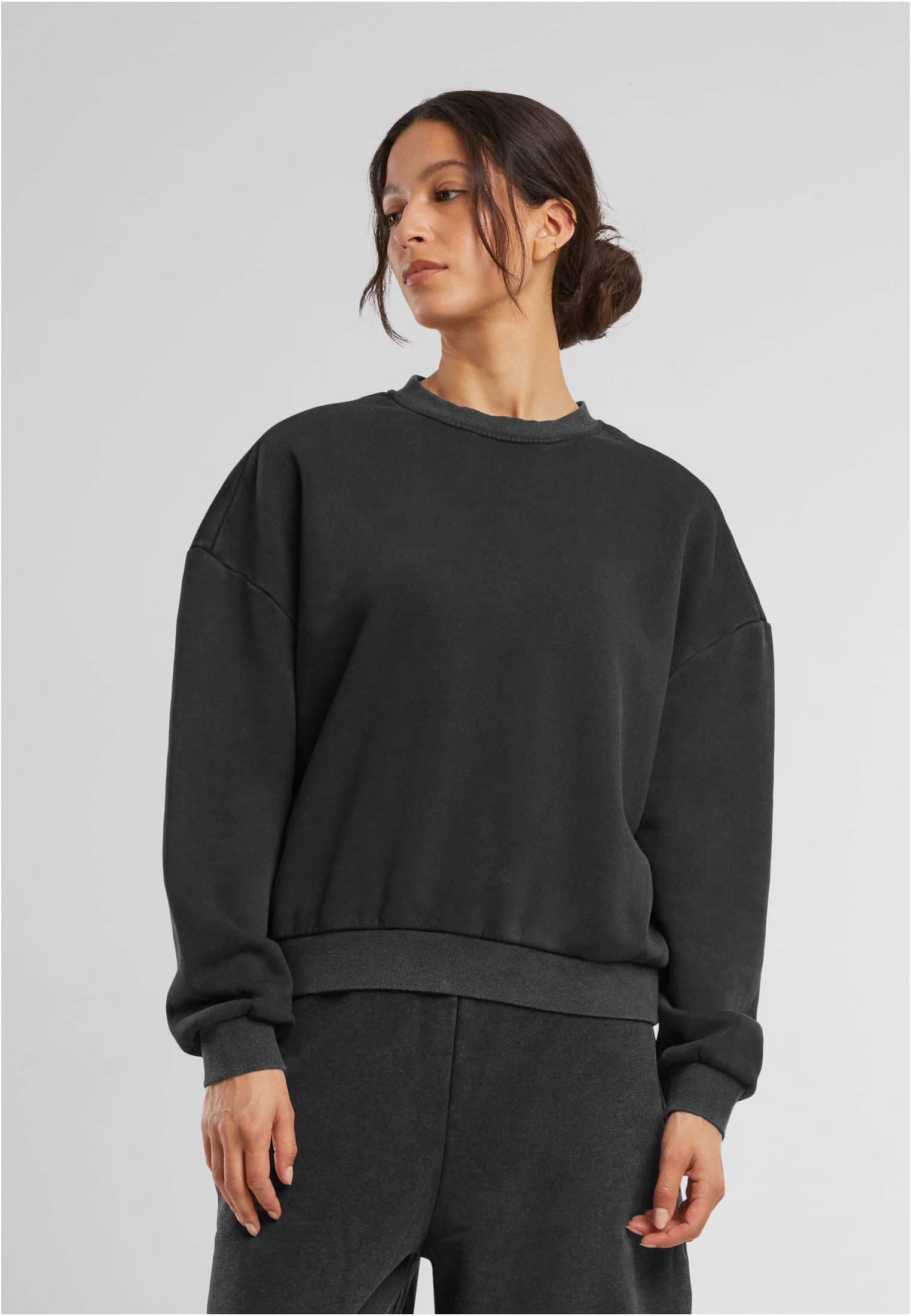 Build Your Brand BY301 Ladies Vintage Heavy Crewneck