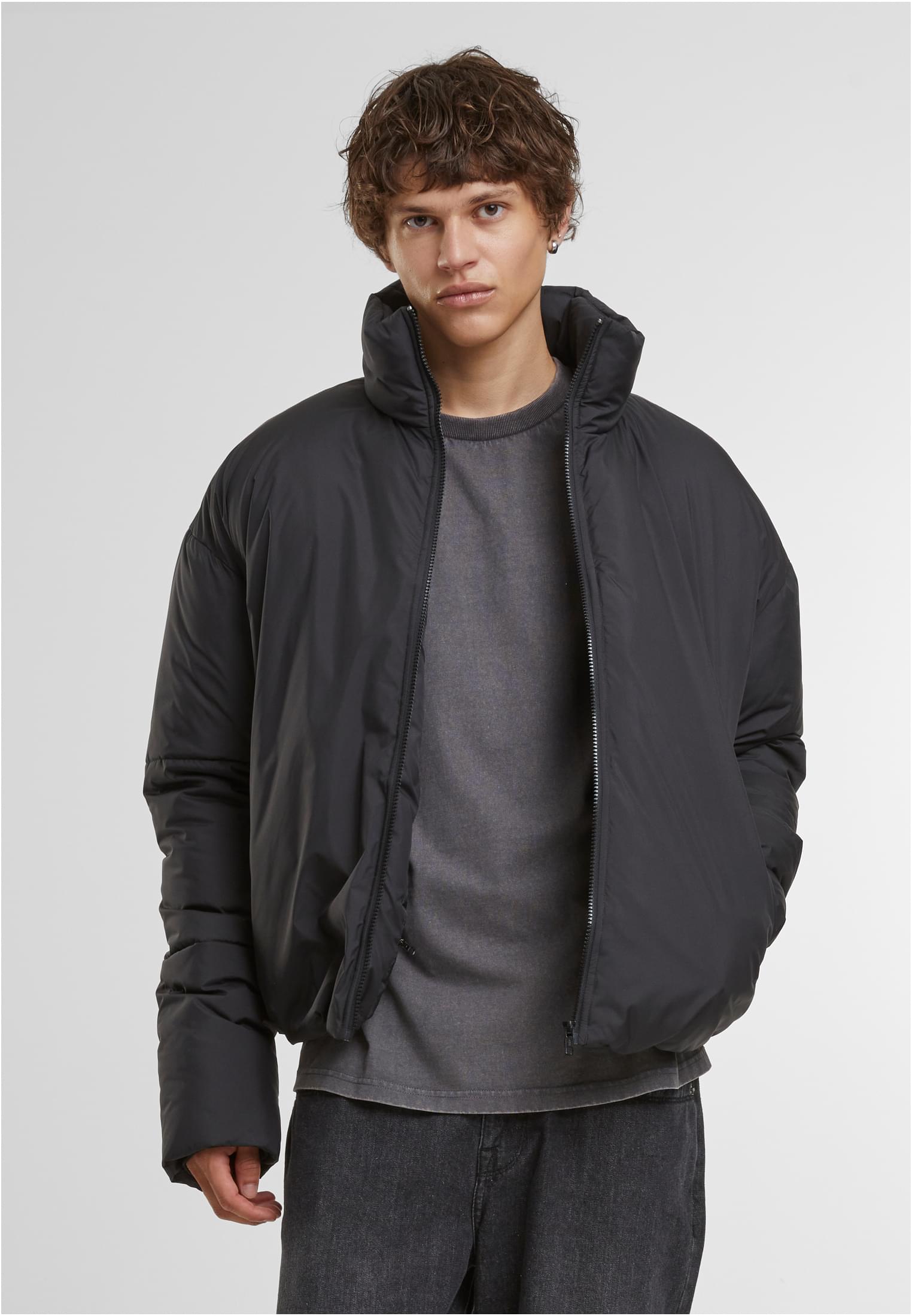 Build Your Brand BY309 Oversized Puffer Jacket