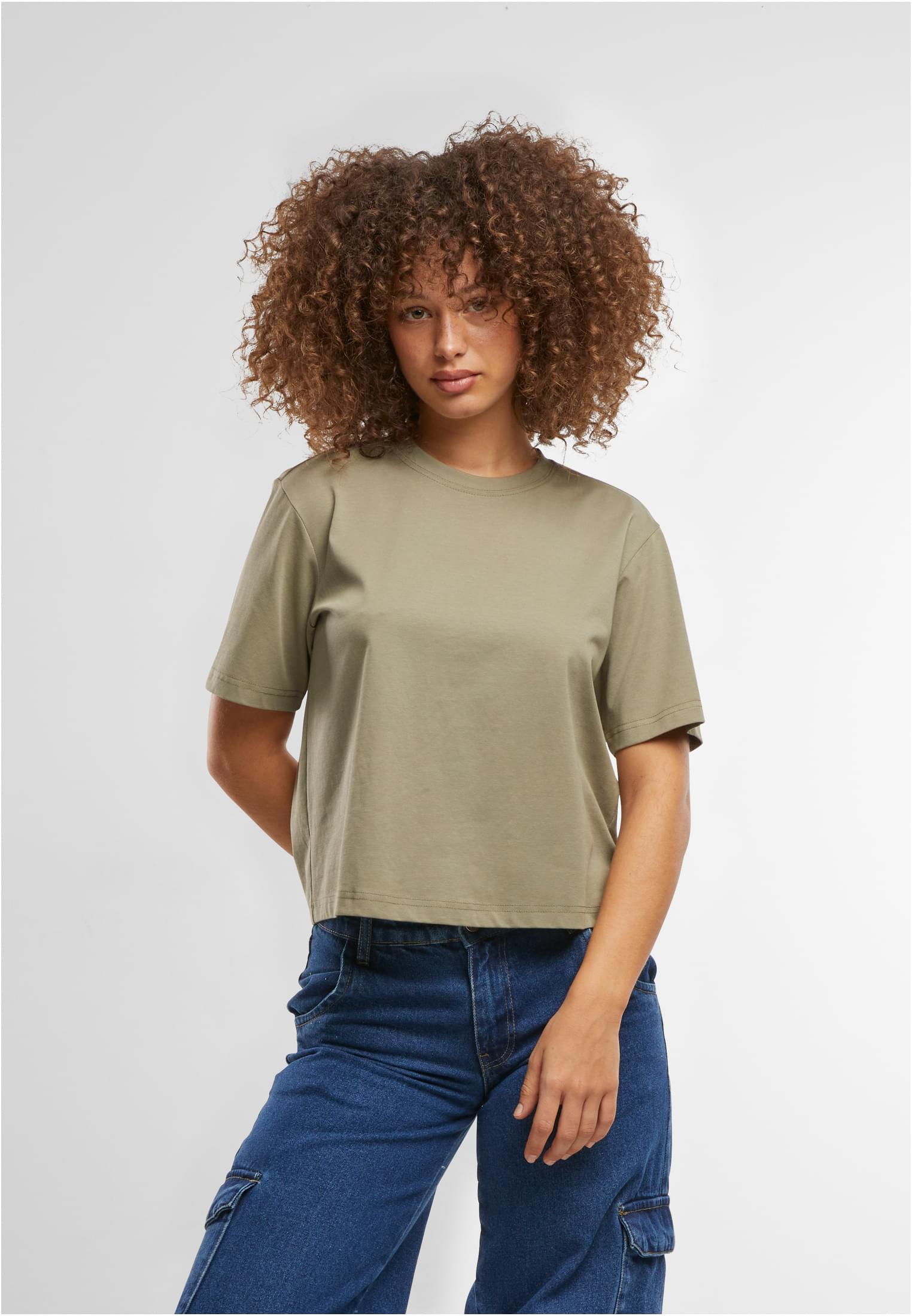 Build Your Brand BY369 Sorona® Ladies Regular Boxy Tee