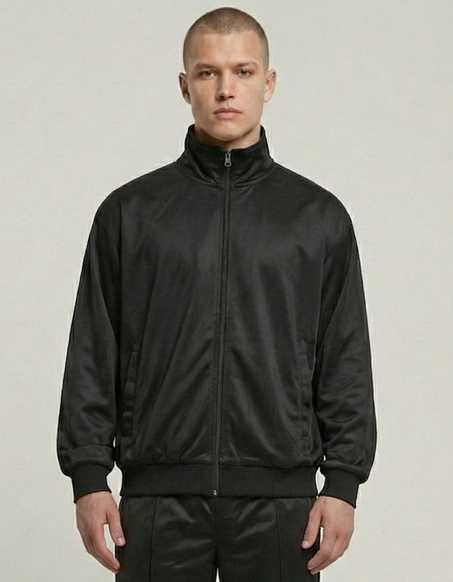 Build Your Brand BY425 Tricot Track Jacket