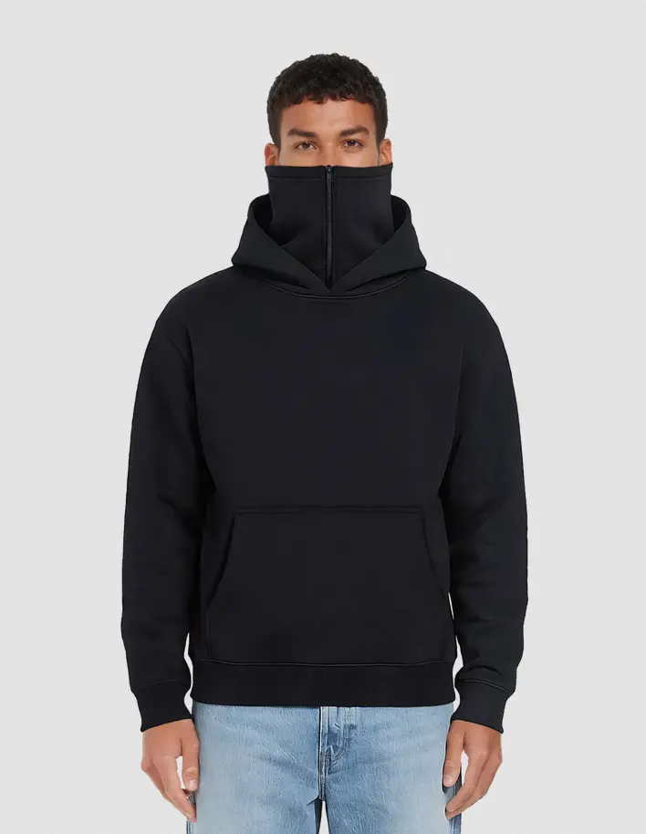 EarthPositive EP313 Super High Neck Hoodie