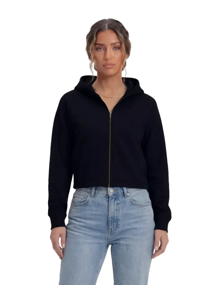 EarthPositive EP320 Women's Cropped Hoodie