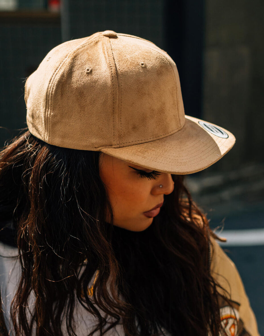 Flexfit 6089SU Suede Leather Snapback